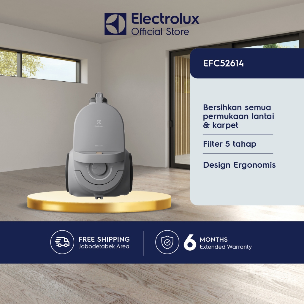 Foto Electrolux Electrolux Vacuum Cleaner Bersihkan semua permukaan lantai