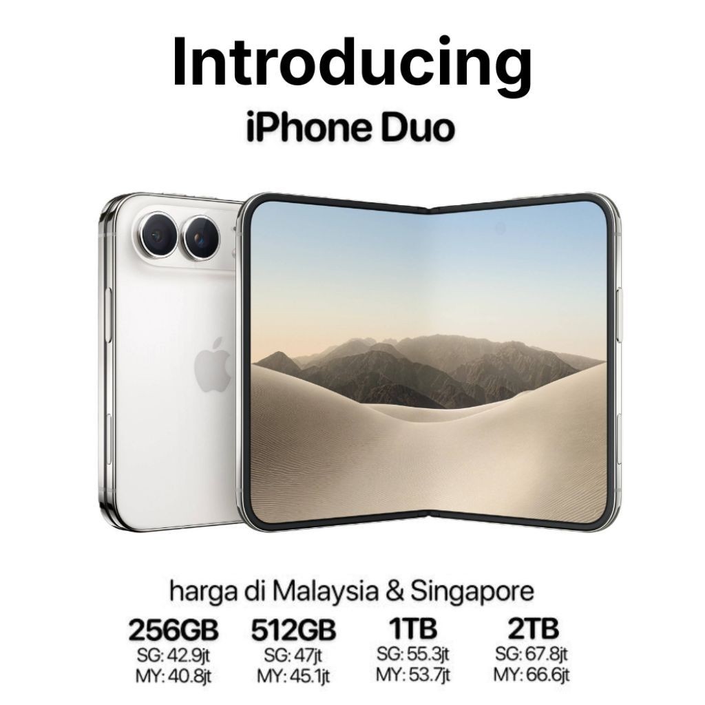 Foto Apple Apple iPhone Duo 256GB 512GB 1TB 2TB