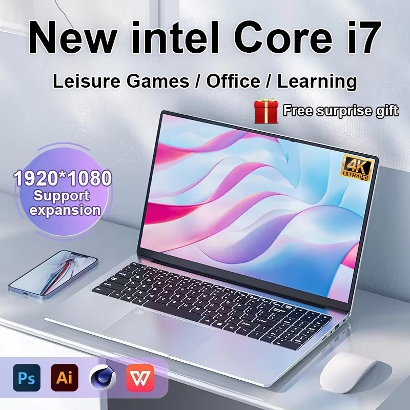 Foto Lenovo Lenovo laptop baru 15.6'' Intel Core i7 RAM 16GB + SSD