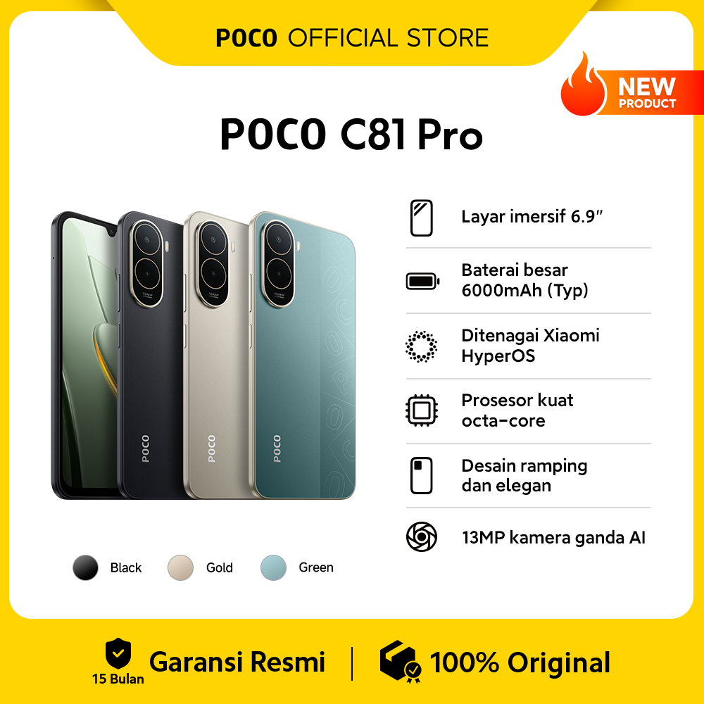 Foto POCO POCO C81 Pro (4GB/128G) (4GB/64GB)