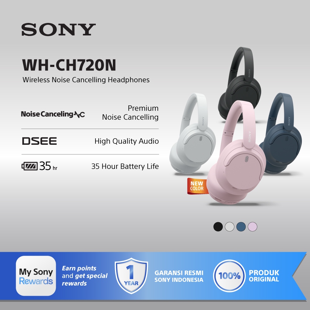 Foto Sony SONY WH-CH720N Wireless Noise Cancelling Headphone
