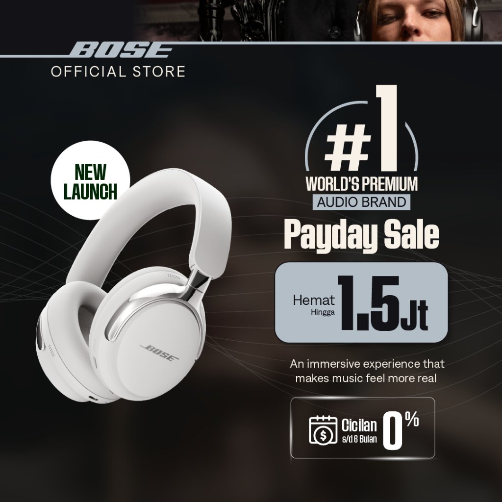 Foto Bose Bose QuietComfort Ultra Spatial Audio Headphones 2nd Gen