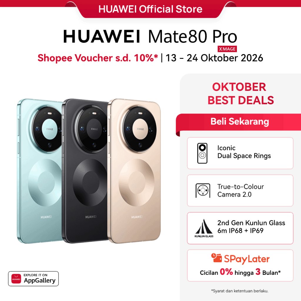 Foto Huawei HUAWEI Mate 80 Pro Smartphone 16+512G l True-to-Colour