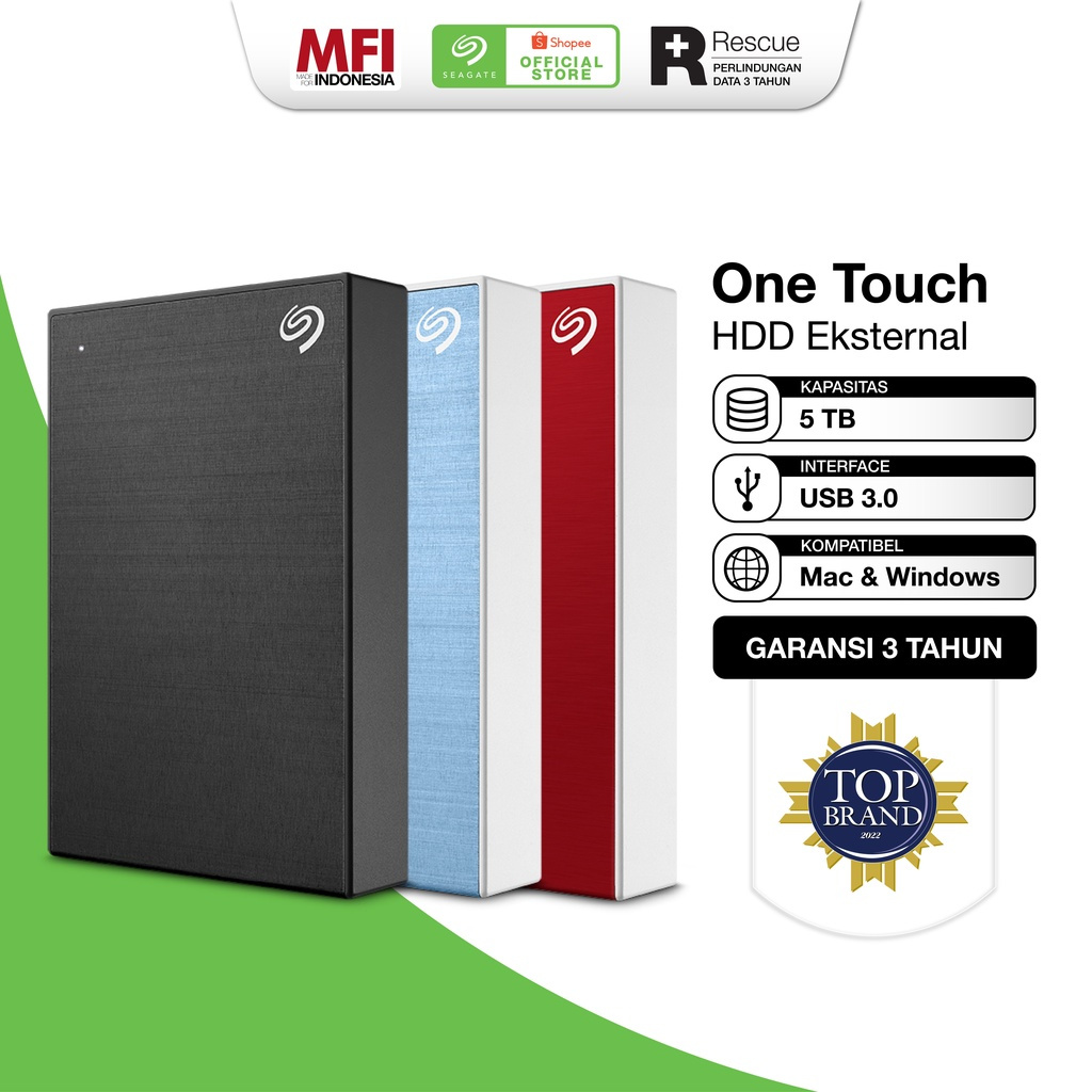 Foto Seagate Seagate One Touch HDD 5TB