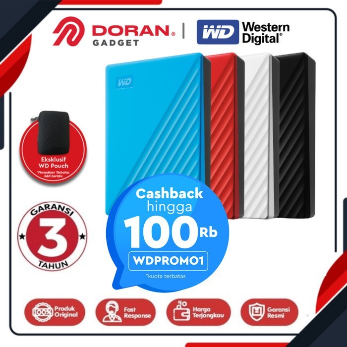 Foto Western Digital WD My Passport 1TB l 2TB l 4TB l 5TB