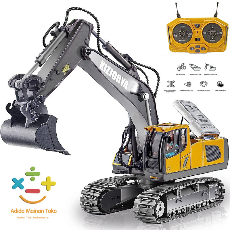 Foto Adida Toys Adida Toys 2.4G Excavator Remote Control 11 Channel Diecast