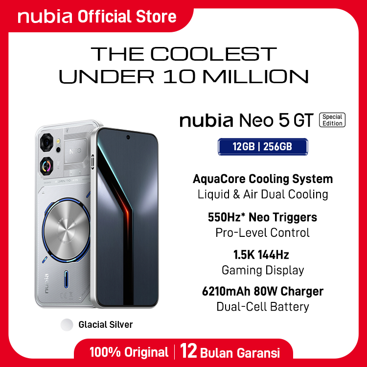 Foto Nubia nubia NEO 5 GT Special Edition Liquid Cooling System RAM