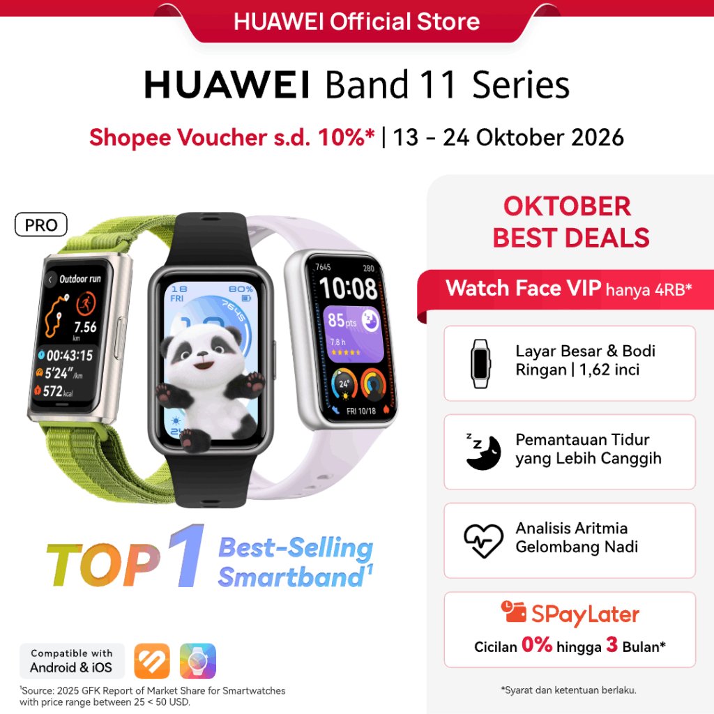 Foto Huawei HUAWEI Band 11 Series