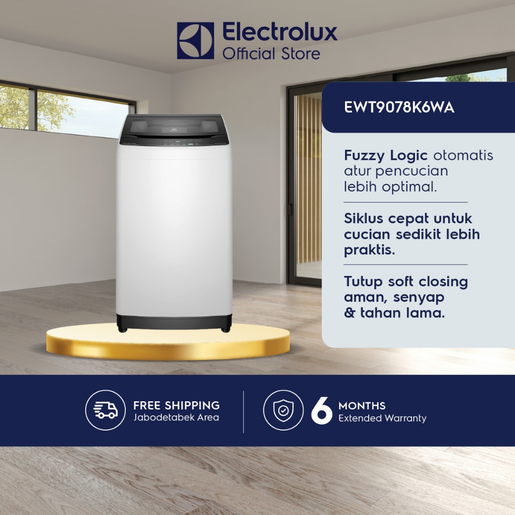 Foto Electrolux Electrolux Mesin Cuci Top Loading 9kg