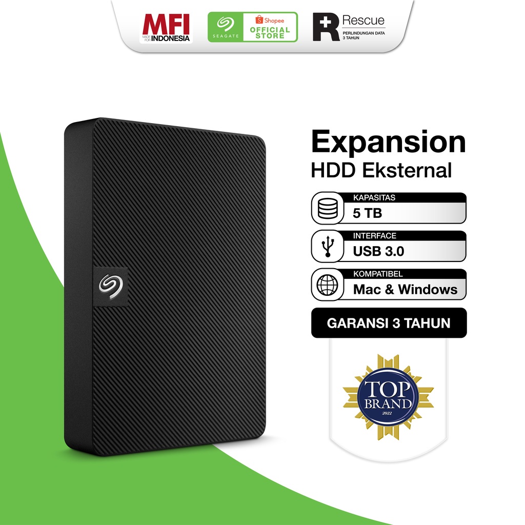 Foto Seagate Seagate Expansion Hardisk Eksternal 5TB