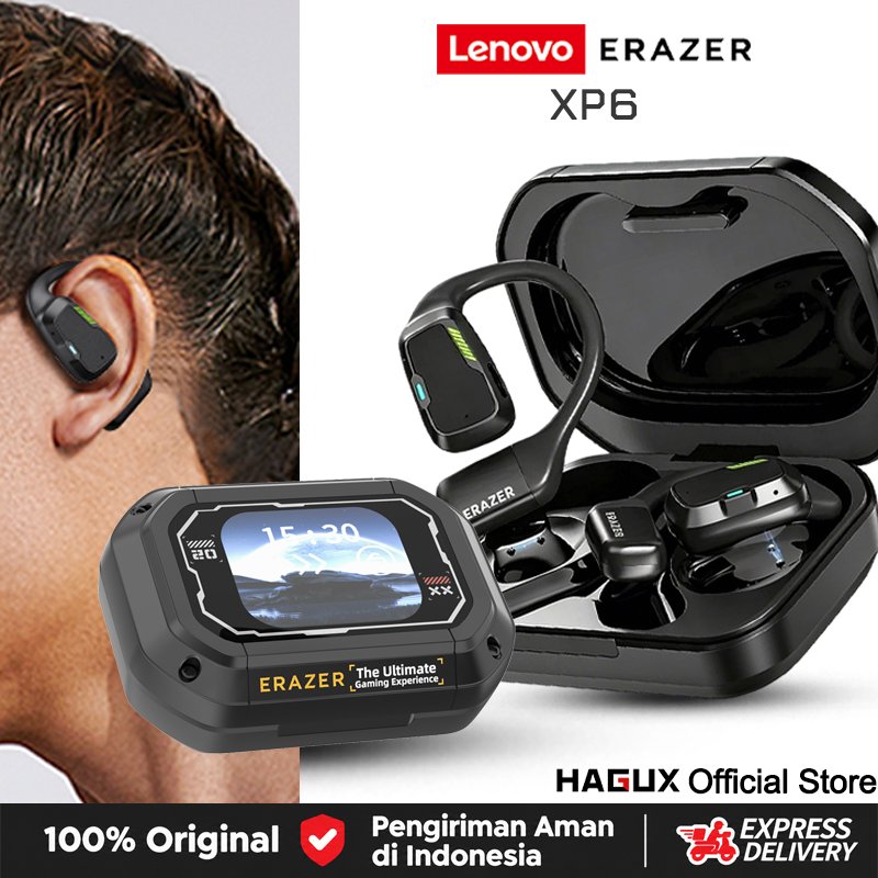 Foto Lenovo Lenovo ERAZER XP6 Headset Bluetooth TWS OWS AI Translator