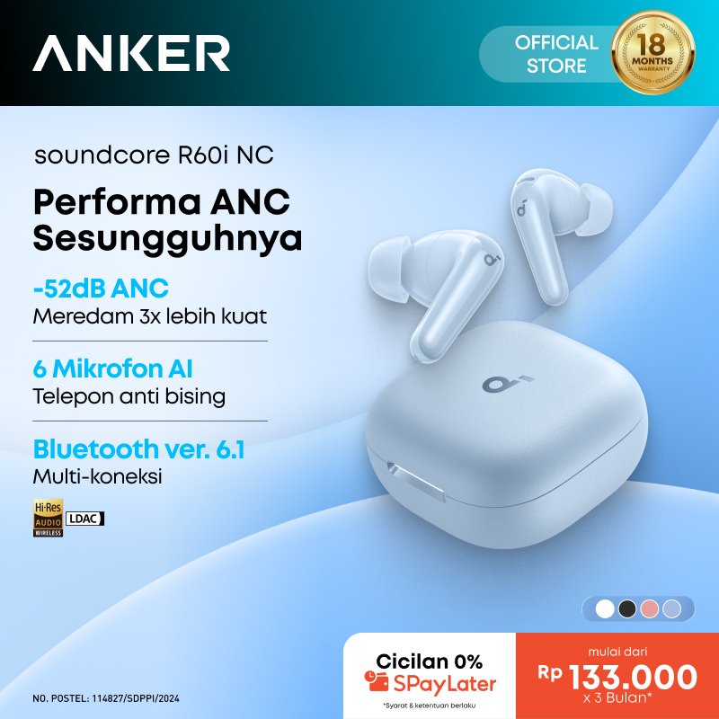 Foto Soundcore Anker soundcore R60i NC (R50i NC Upgrade) by Anker