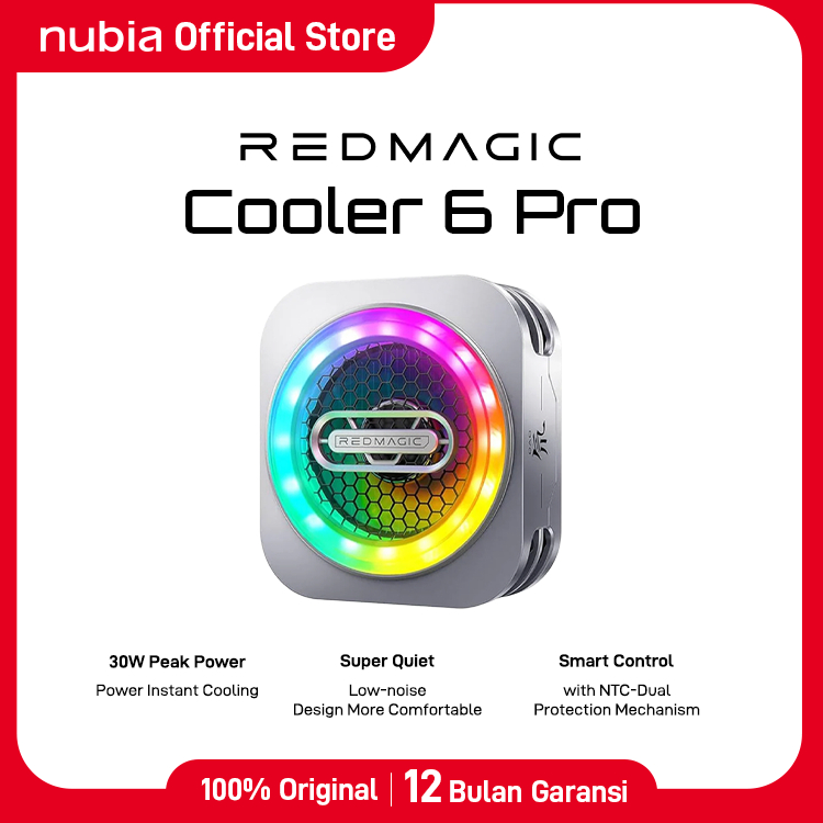 Foto Nubia REDMAGIC Cooler 6 Pro 30W Instant Cooling Low Noise Super