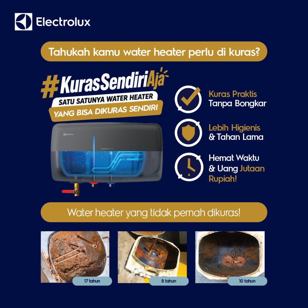 Foto Electrolux Electrolux Water Heater Storage 20 Liter (JABODETABEK)