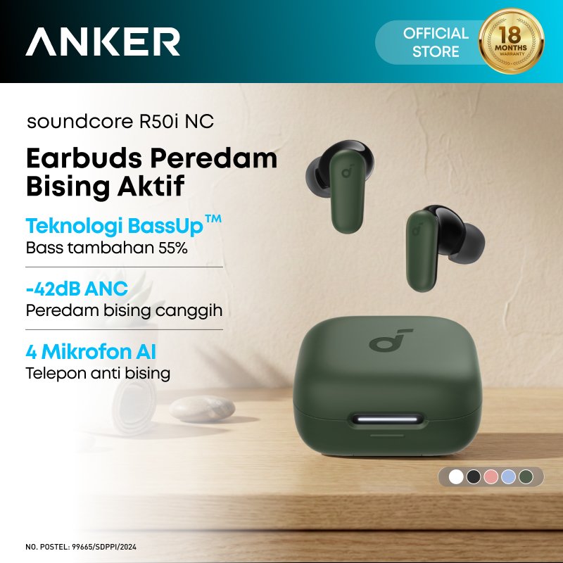Foto Soundcore Anker soundcore R50i NC Earbuds Adaptive Noise Canceling