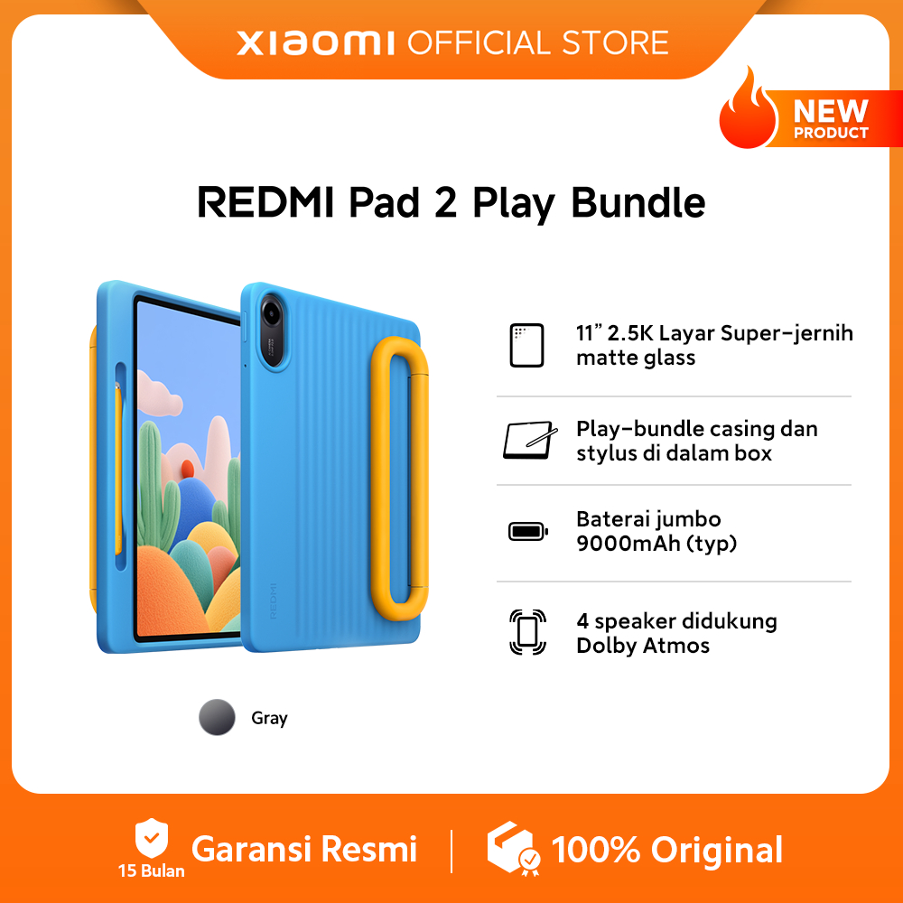 Foto Xiaomi Xiaomi Redmi Pad 2 Play Bundle (4GB/128GB)