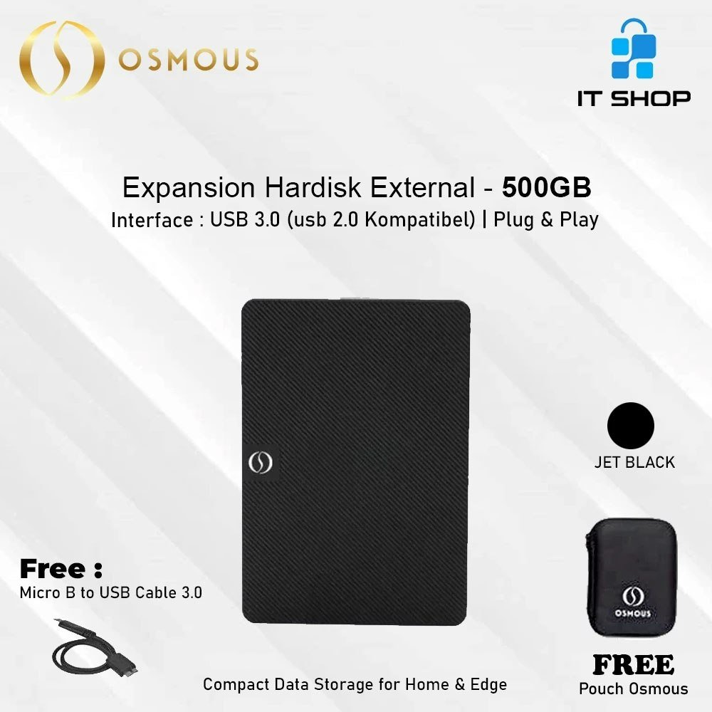 Foto Osmous Osmous Hardisk Eksternal Expansion 500GB
