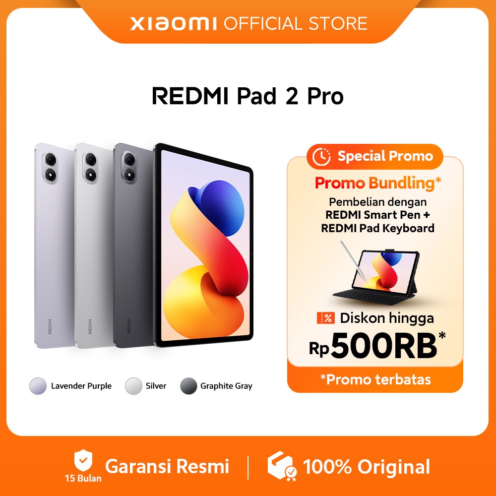 Foto Xiaomi Redmi Pad 2 Pro (6GB/128GB) (8GB/256GB)