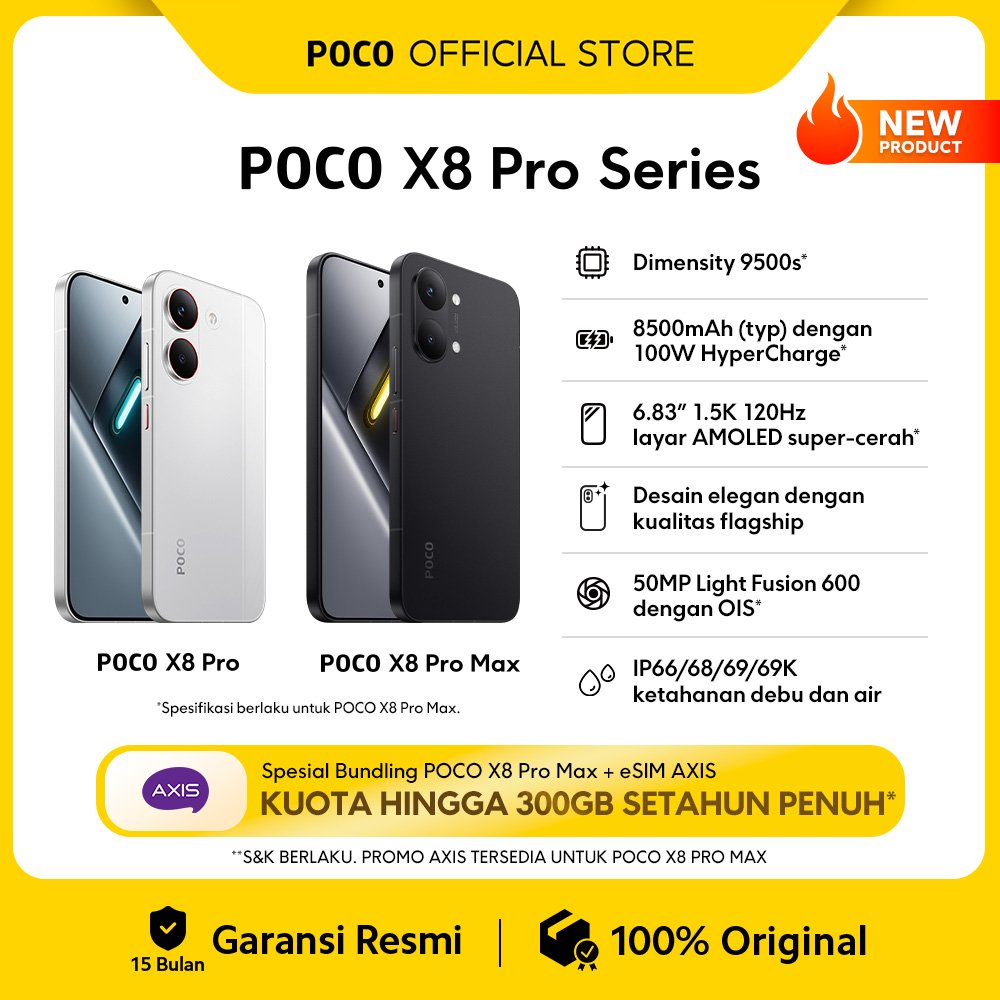 Foto POCO POCO X8 Pro Series (toko POCO)