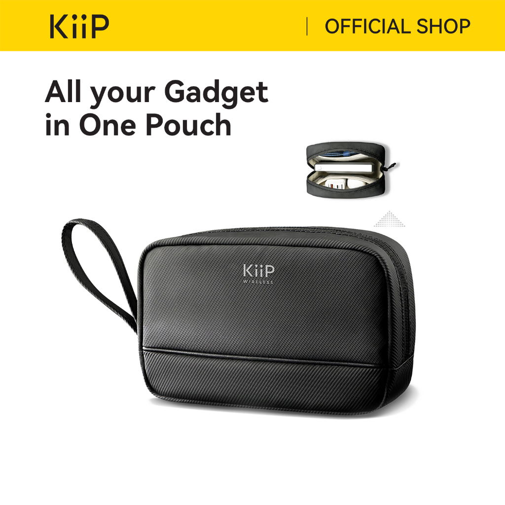 Foto KiiP KiiP B4 Tas Gadget Organizer Travel Pouch Dompet Serbaguna