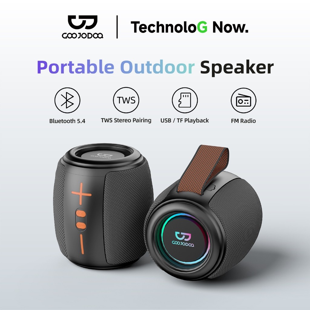 Foto Goojodoq GOOJODOQ Portable Bluetooth Speaker 5W TWS Dual Machine
