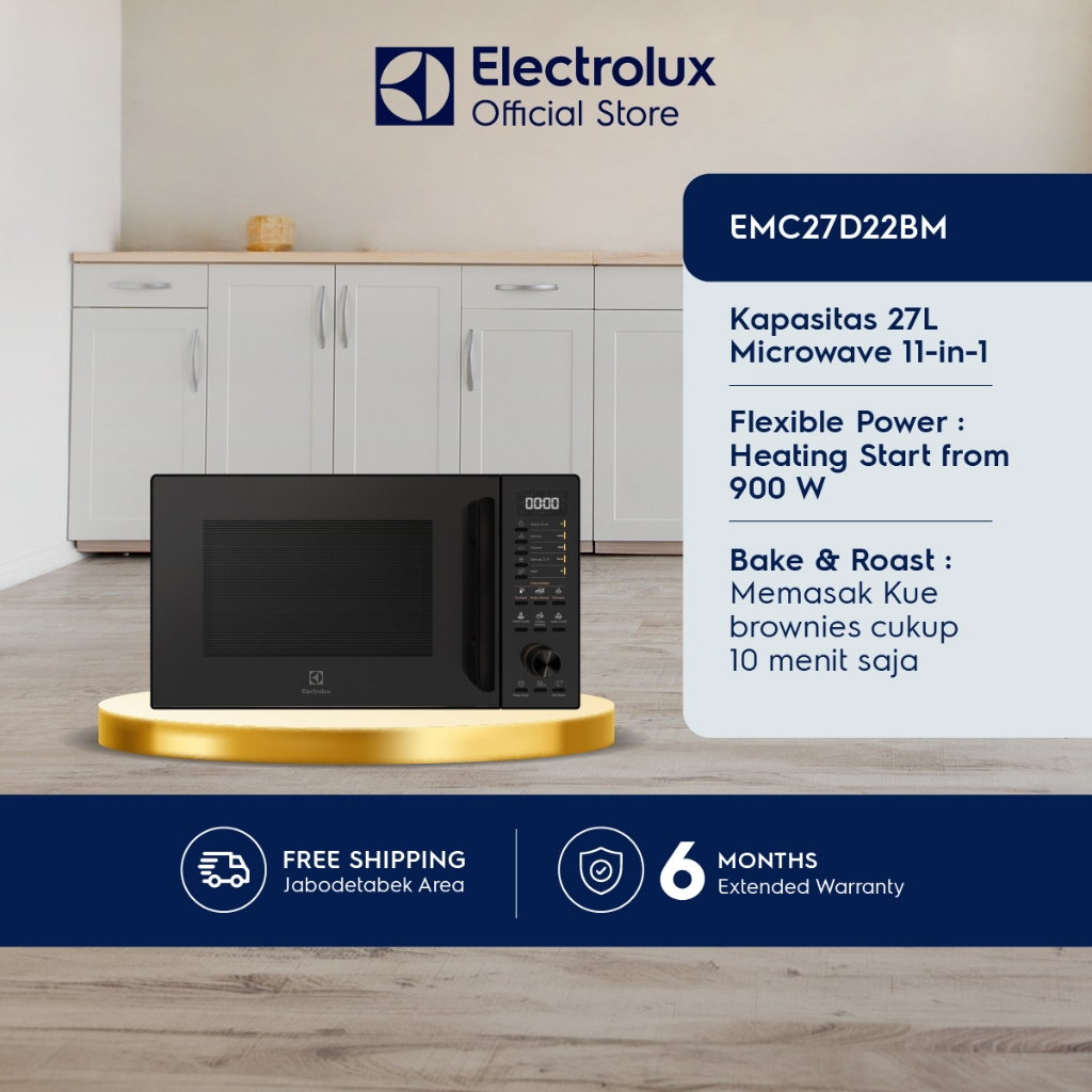 Foto Electrolux Electrolux Microwave 27L Microwave 11-in-1 : Convection