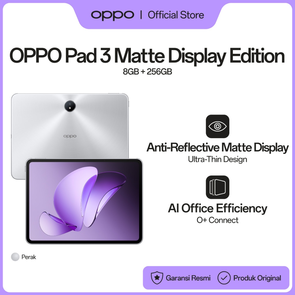 Foto OPPO OPPO Pad 3 Matte Display Edition 8GB/256GB [Ultra Thin
