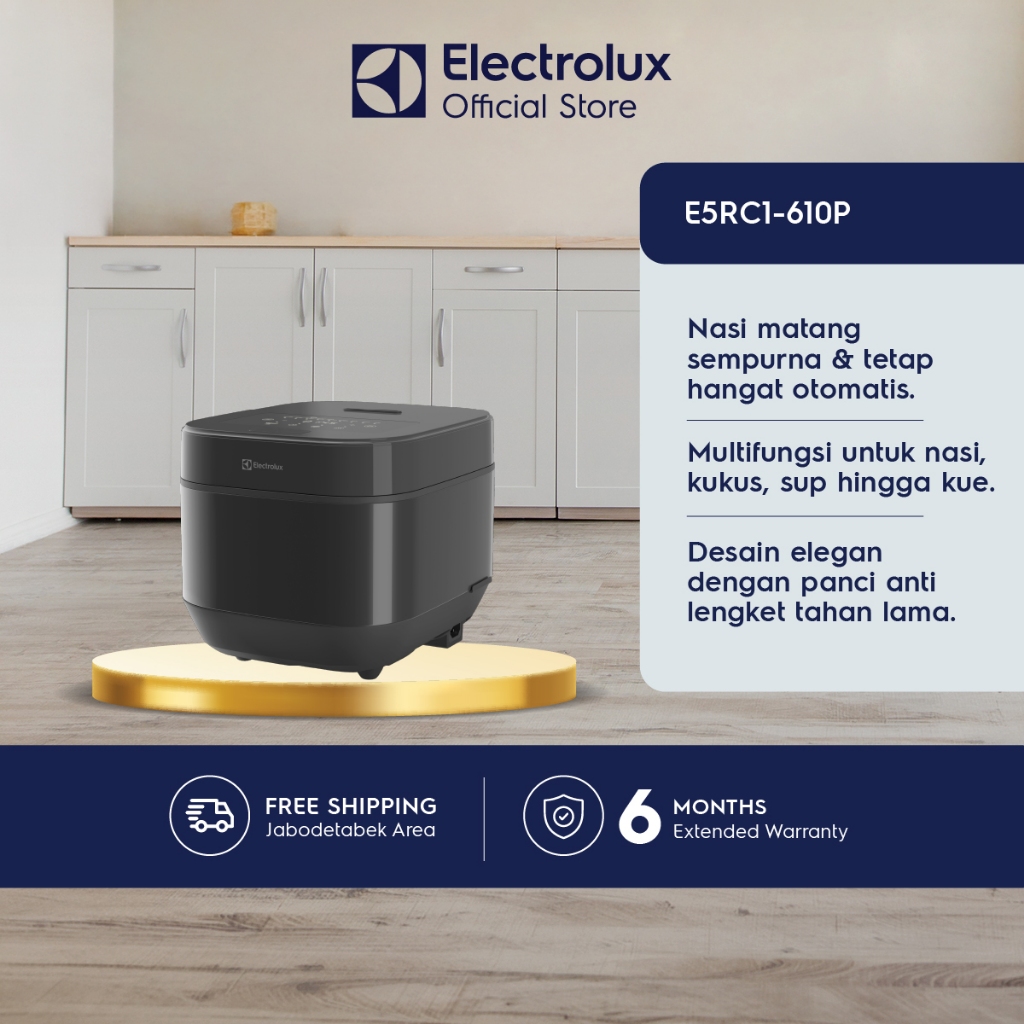 Foto Electrolux Electrolux Digital Rice Cooker 1.8 liter Penanak nasi