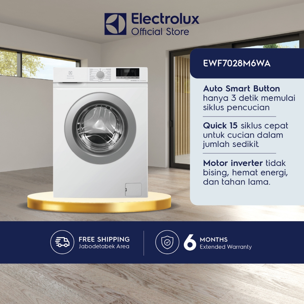 Foto Electrolux Electrolux Mesin Cuci Front Loading 7kg