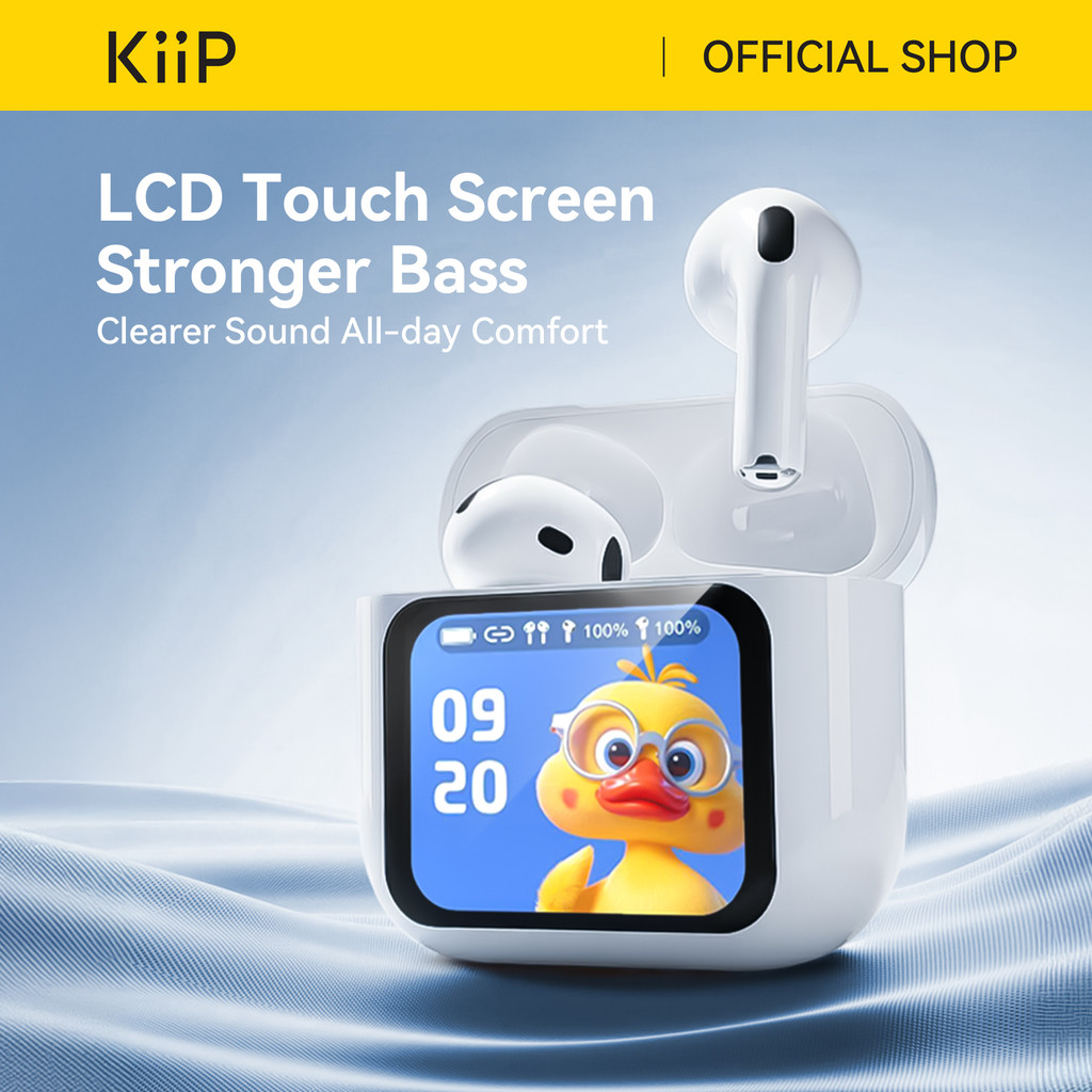 Foto Kiipwireless KiiP DTS20 TWS Bluetooth Headset Earphone Semi In Ear BT