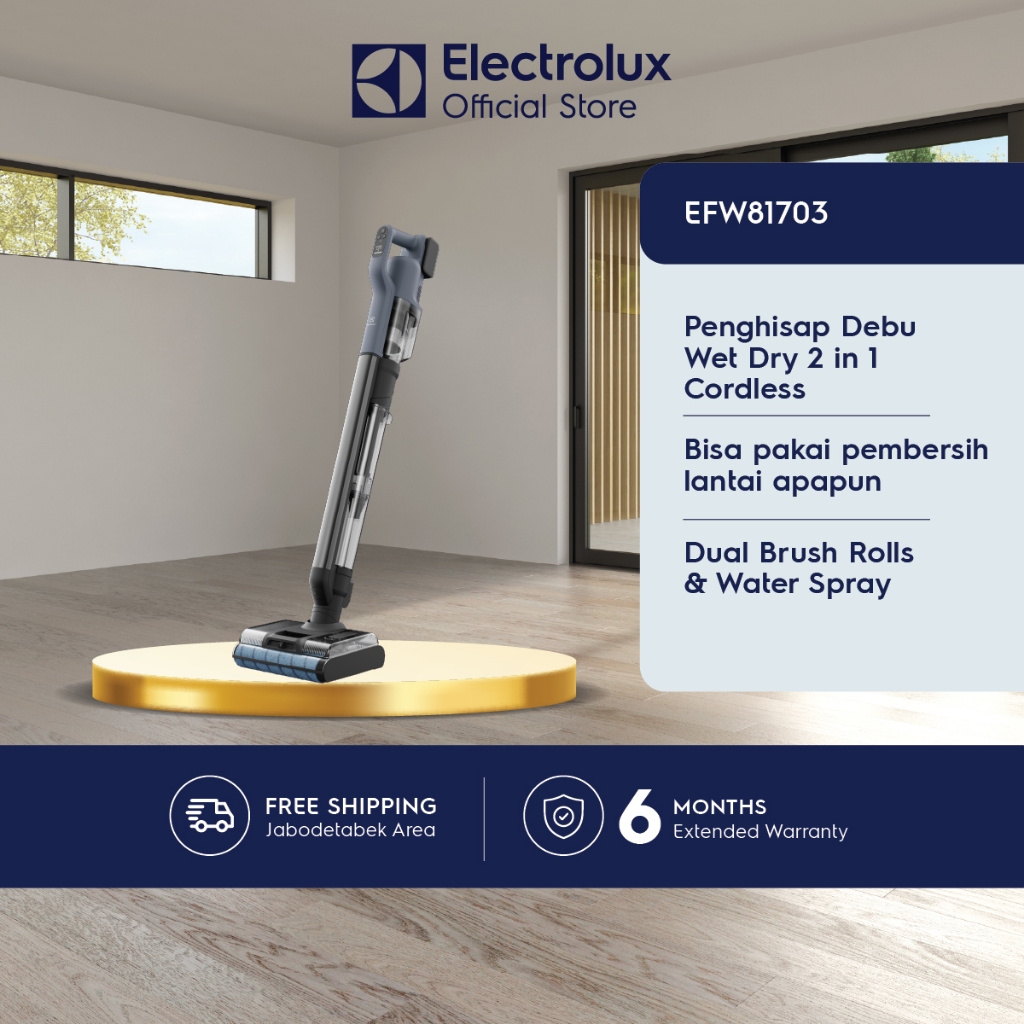 Foto Electrolux Electrolux Vacuum Cleaner Penghisap Debu Wet Dry 2 in 1