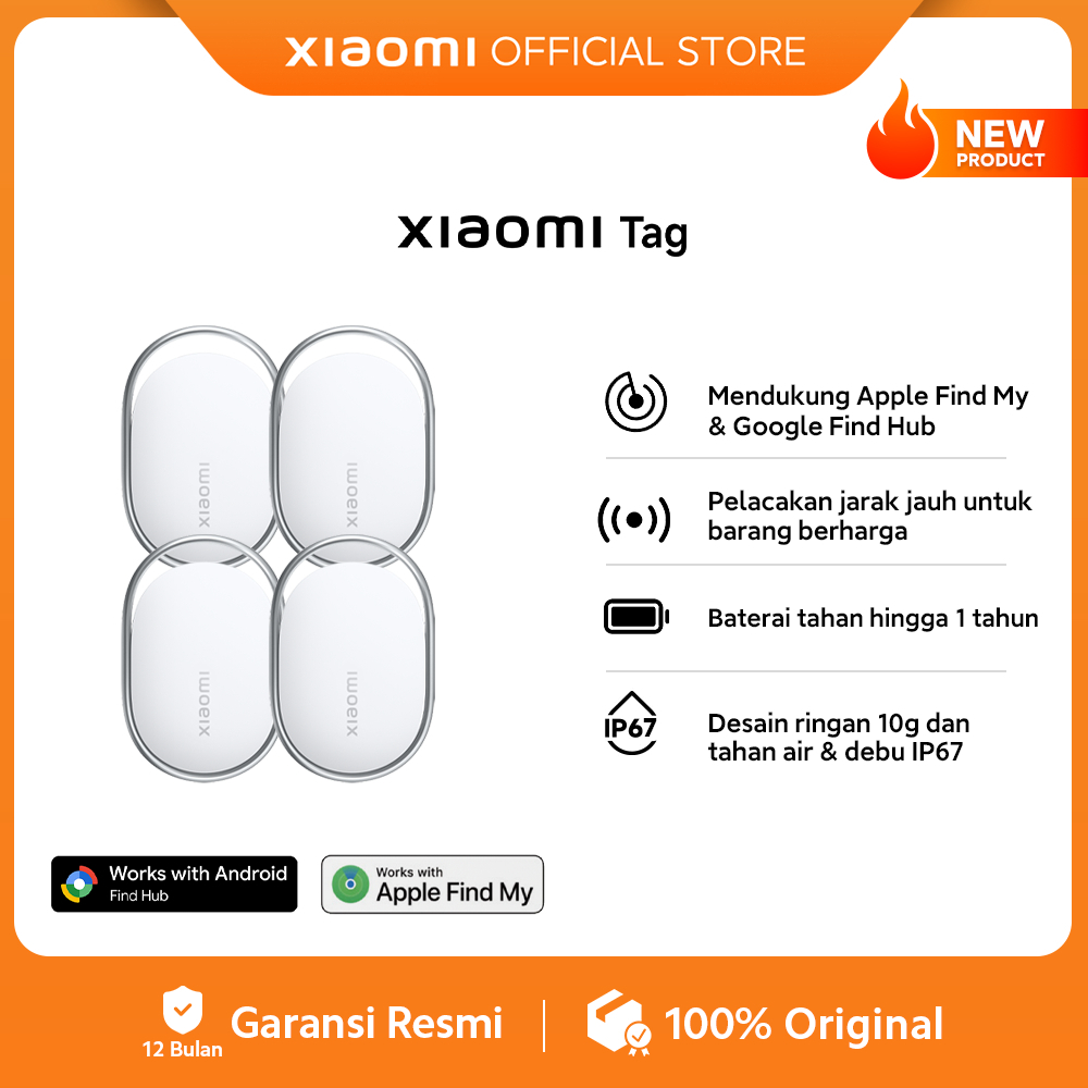 Foto Xiaomi Xiaomi Tag / Support Apple Find My & Google Find Hub