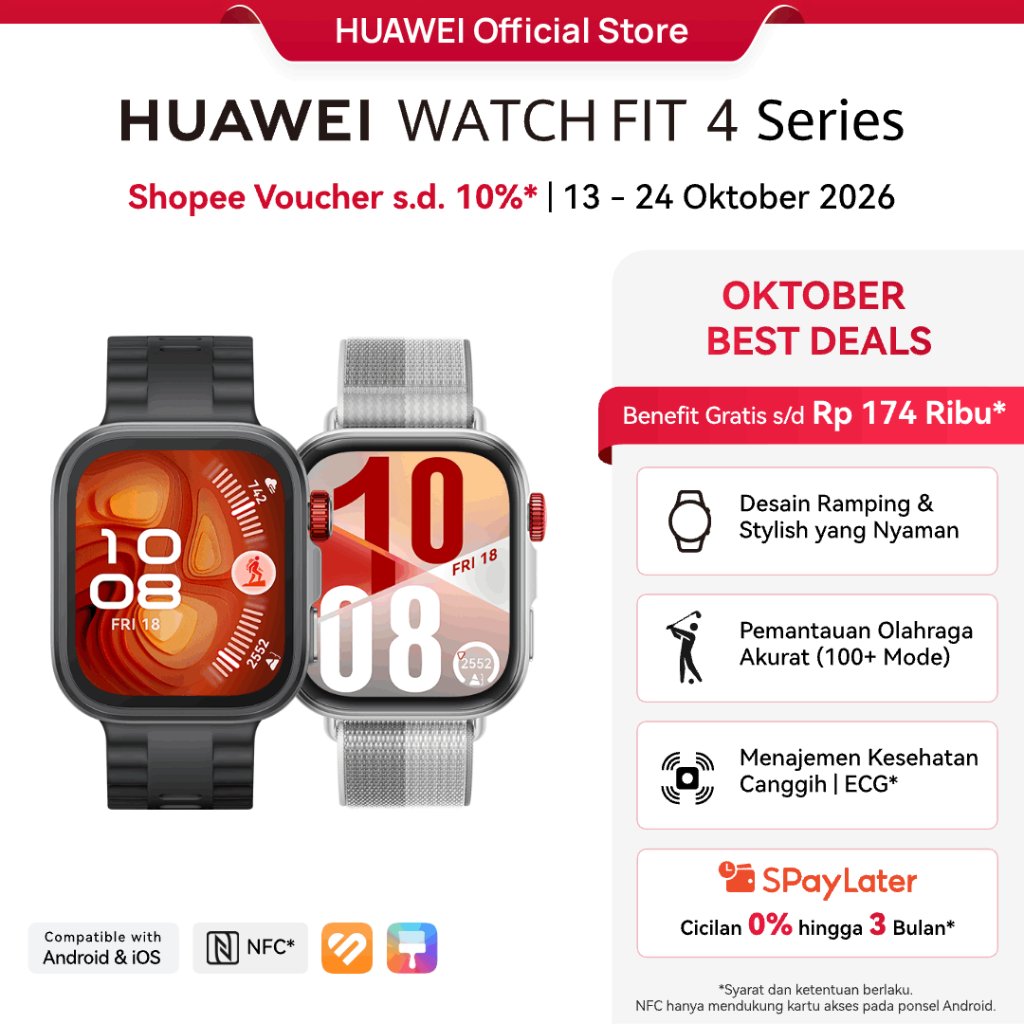 Foto Huawei HUAWEI WATCH FIT 4 Series
