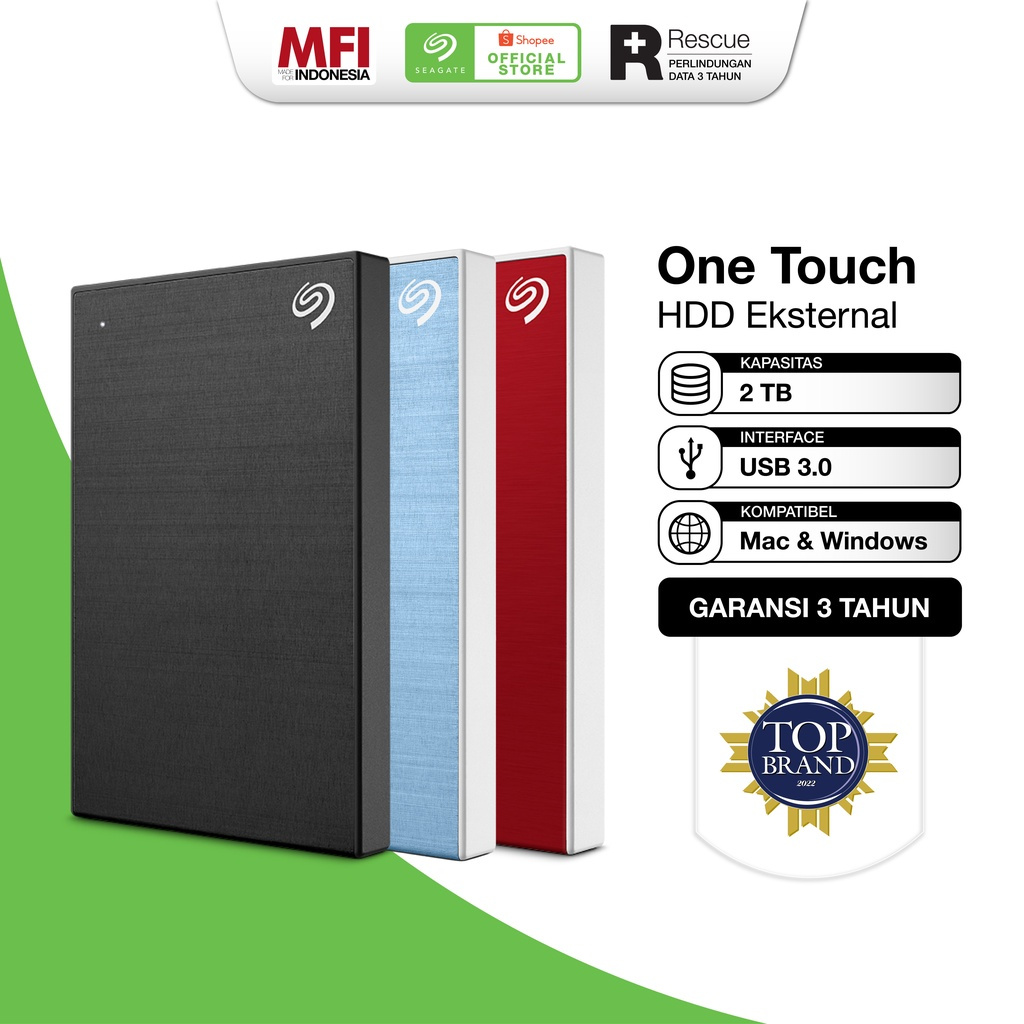 Foto Seagate Seagate One Touch HDD (2TB)