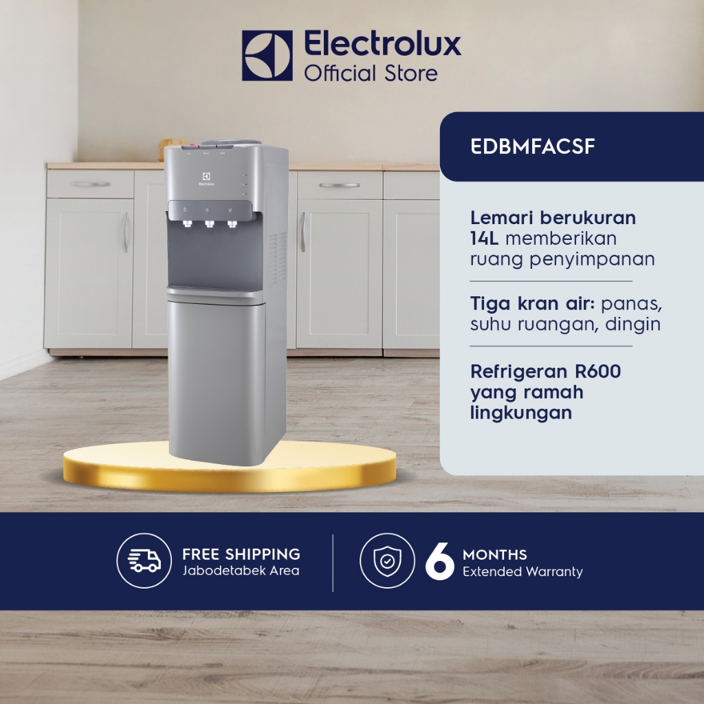 Foto Electrolux Electrolux Dispenser Air Galon Atas Silver