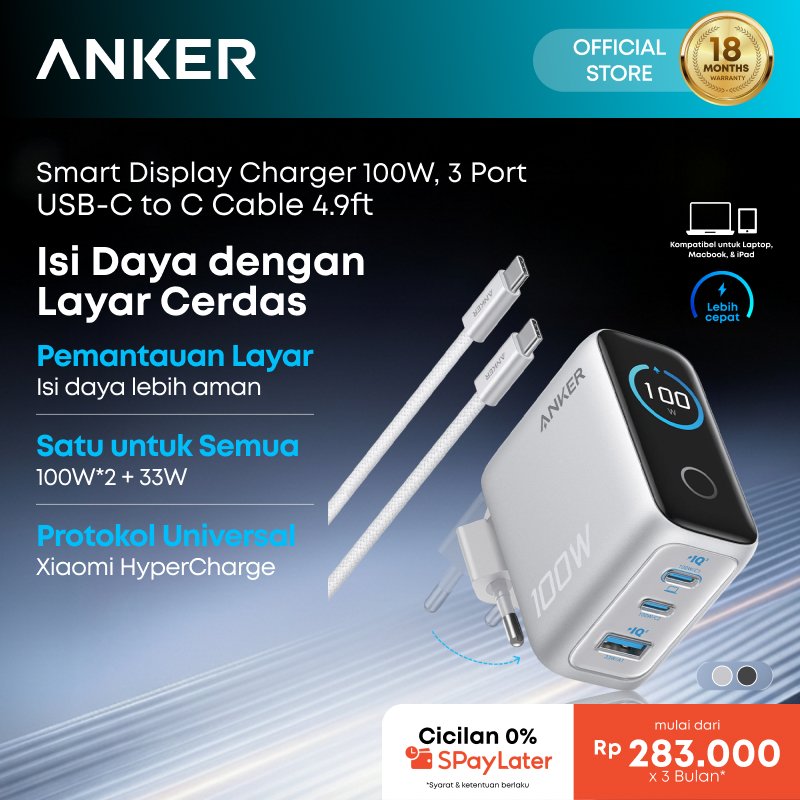 Foto Anker Anker Charger 100W Max USB C Charger Block