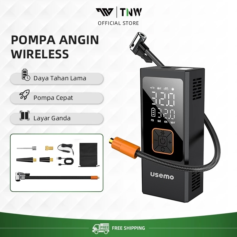 Foto Usemo USEMO CI12 Pompa Ban Motor Dan Mobil Electric Air Pump Car