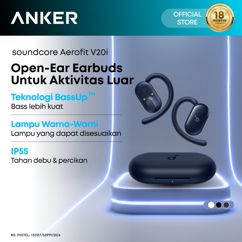 Foto Anker Anker soundcore V20i OWS Open-Ear Headphones Adjustable Ear