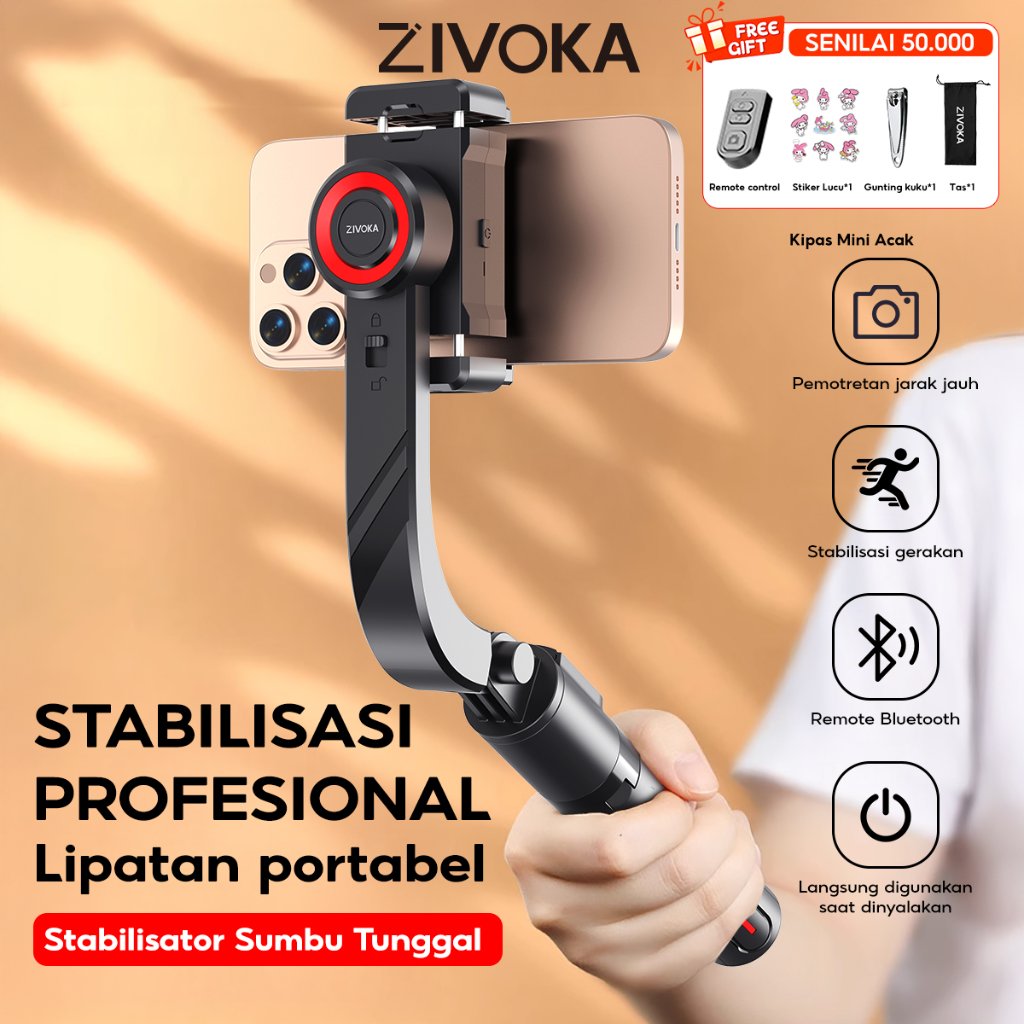 Foto ZIVOKA (Teknologi eksklusif, rilis eksklusif)ZIVOKA Gimbal
