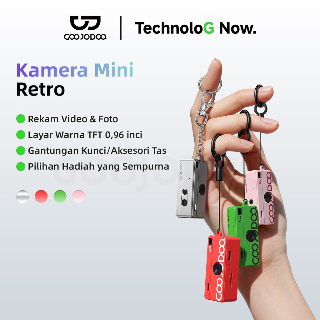 Foto Goojodoq Goojodoq ibu jari Keychain Kamera