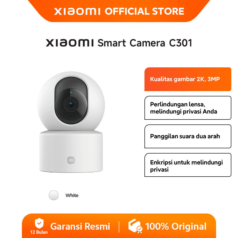 Foto Xiaomi Xiaomi Smart Camera C301/ CCTV Indoor